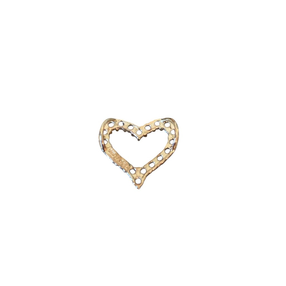 Beautiful Vintage Blue
Rhinestone Heart Pendant Charm
Perfect for Necklace - Picture 2 of 3